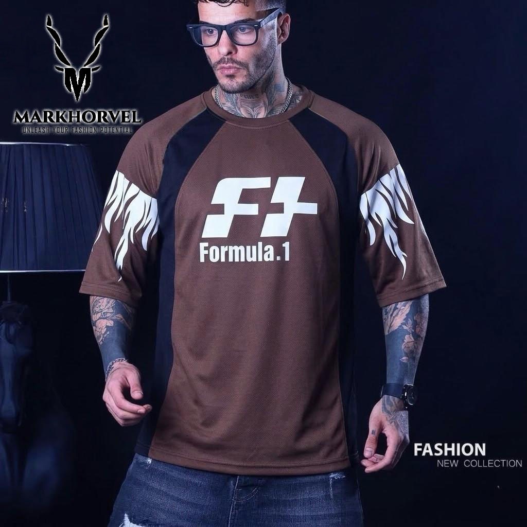 New Arrival Formula 1 
Printed panel 
Dropshoulder