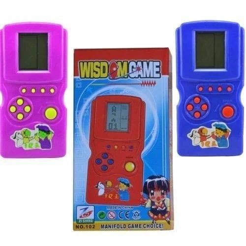 Brick Game Console for Kids – 9999-in-1 Classic Handheld Video Game (Pack of 1, Random Color)