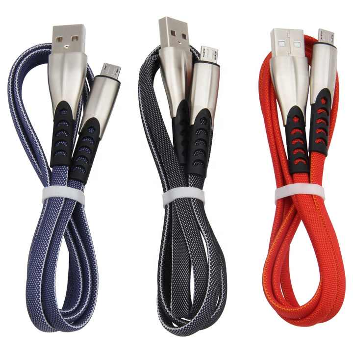 Micro usb fast charging and data transmission cable for mobiles.