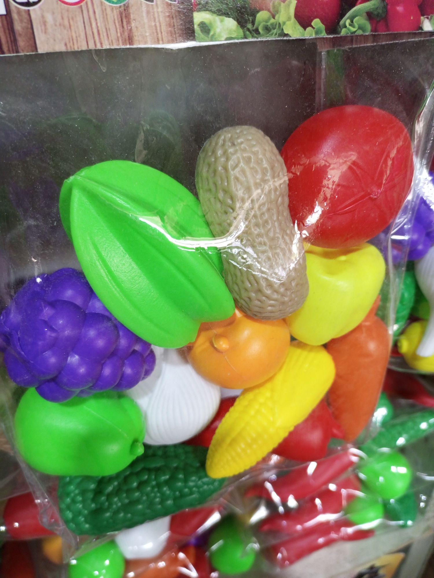 Fruits And Vegetables Toy For Kids-Artificial Food Play Toy-Kitchen Toy For Kids-Activity Toy