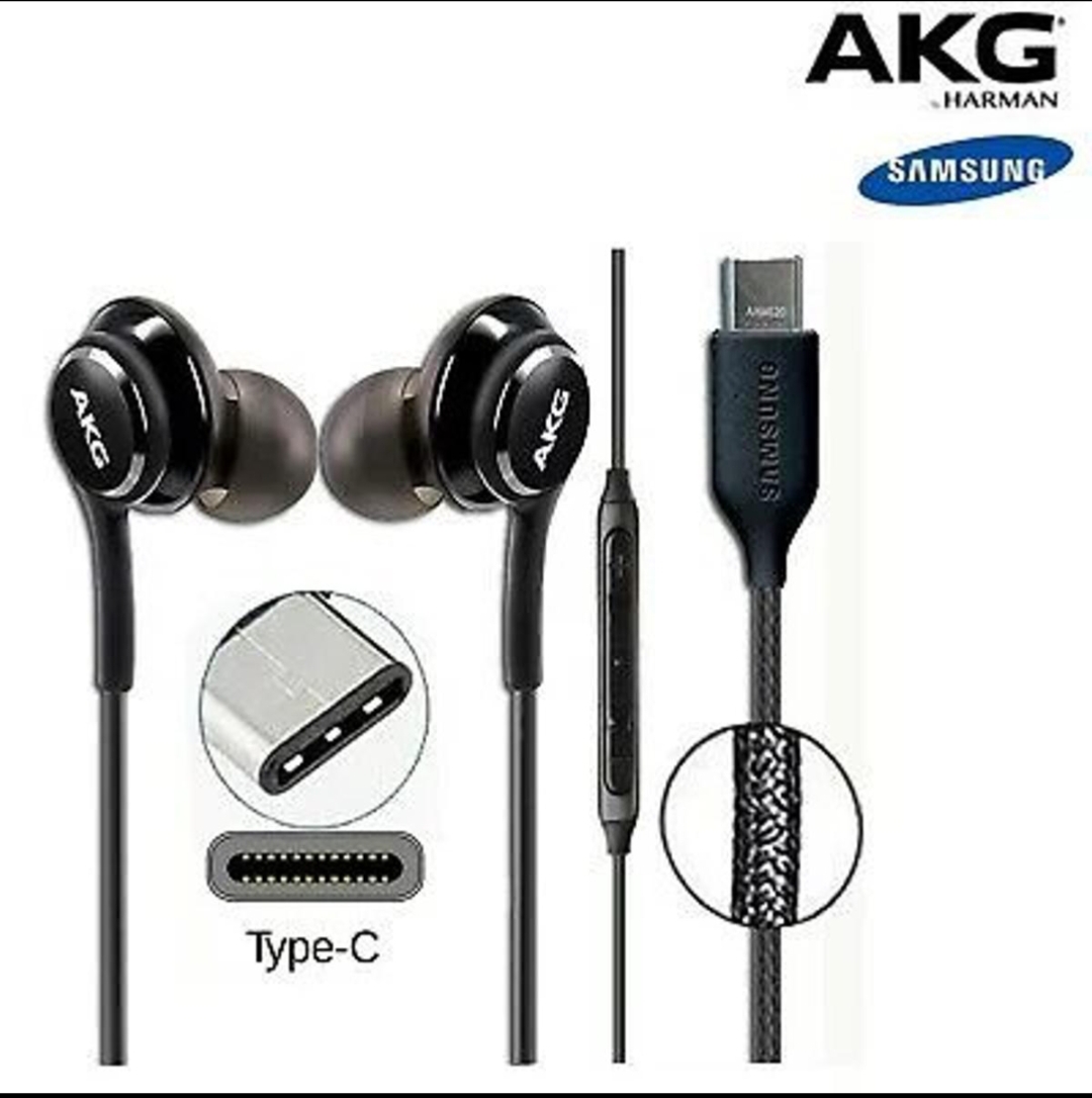 AKG 100% original Type C Handfree 100% original cuts jack that supported all models of Samsung's and other - Samsung original handfree