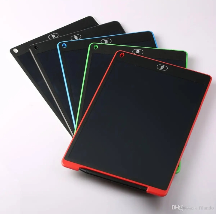 GAZA TOY MULTI  COULOR LCD Writing Tablet Electronic Slate E-writer
Digital Memo Pad Erasable Writing Board
Learning Toys And Gadgets For Educational And
Daily Life Routine Notebook Purpose - 
8.5 Inch