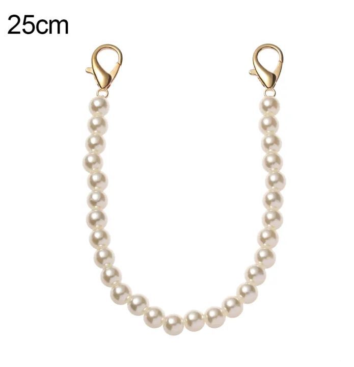 Handbag Replacement Big Pearls Chain Shoulder Bag Strap DIY Purse Chains Handles New Bag Accessories