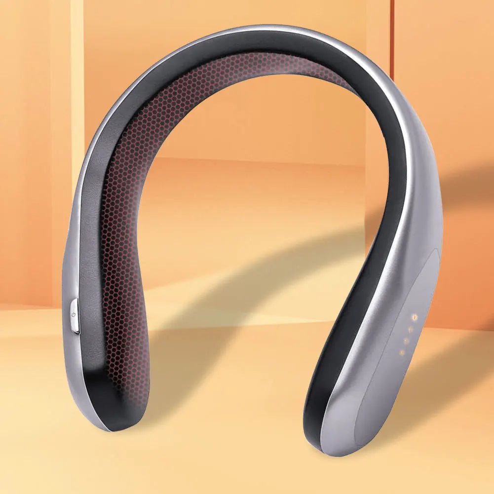 Handy Neck Heater Warmer Rechargeable – Wearable Therapeutic Neck Heating Device with 4-Level Comfort-Heat Technology, Personal Heat Therapy for Neck Pain Relief, Muscle Relaxation heat