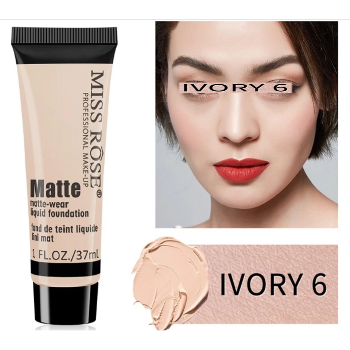 Miss Rose Matte Foundation