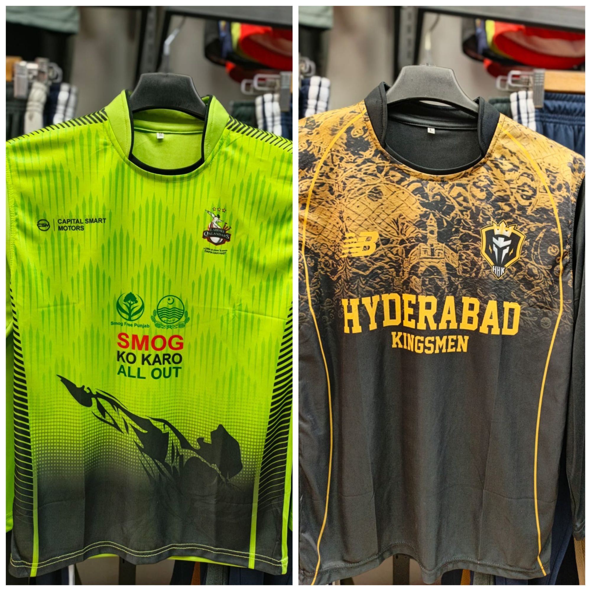 New 2026 All Psl Shirts Cricket Full Sleeves Shirt