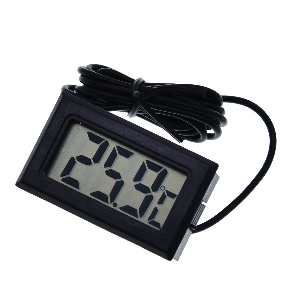 Digital Lcd Thermometer TPM-10 waterproof Temperature Sensor for Fridge/Freezers/Fish Tanks and Incubators.