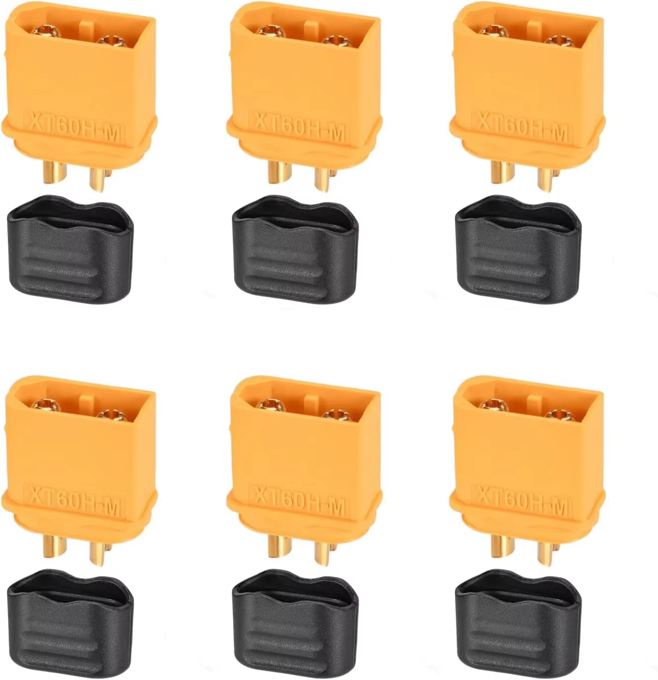 Male & Female Connector XT60 XT90 Plugs Wire Cable Connectors Adapter with Sheath Housing for RC Battery Car Airplane