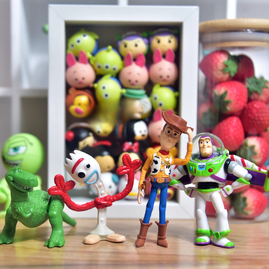 New Sell Toy Story 4 Woody Buzz Lighty Forky Rex Action Figures Collection Mini Dolls Kids Toys Model for Children 