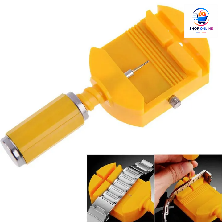 Watch Link Remover Tool | Watch Strap Adjuster | Metal Watch Band Link Remover Kit | Bracelet Pin Removal Tool | Watch Band Resizer | Watch Repair Tool Kit | Wrist Watch Strap Sizing Tool | Link Pin Remover
