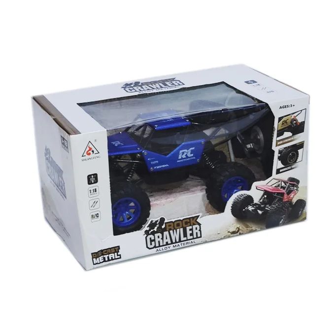 Remote Control Metal Rock Crawler Remote Car Toy for kids Multicolor