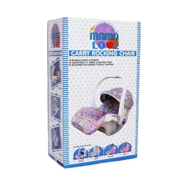 Mama Love Carry Cot Without Base New Born Baby Premium Quality Bouncer. by baby delights