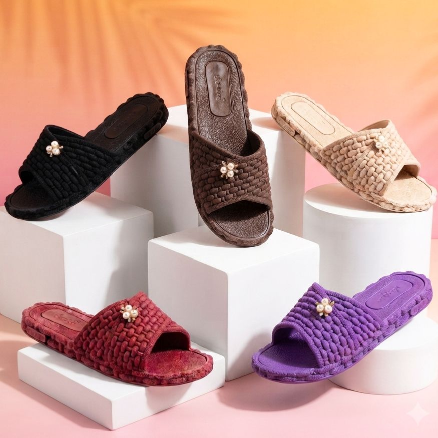 Cheap Price House Slippers for Women Casual Soft Multiple Design Flip Flops for Women