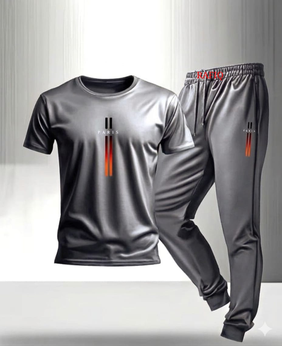 NEW ARRIVAL 2 PC PRINTED SUMMER TRACKSUIT FOR MEN _ SOFT AND COMFORTABLE FABRIC SUMMER TRACKSUIT FOR MEN _TRACKSUIT FOR MEN_ PREMIUM T SHIRT AND TROUSER SET PRINTED SUMMER TRACKSUIT FOR MEN_TRACKSUIT FOR BOYS