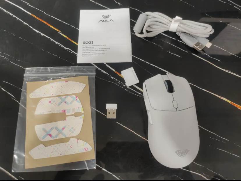 AULA SC525 Tri-Mode Wired/BT/2.4G 7200DPi Wireless Mouse