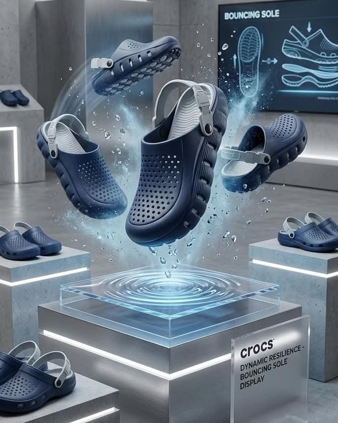 Premium Men's Crocs Clogs Lightweight EVA Foam Anti Slip Breathable Waterproof Casual Summer Sandals Walking Garden Beach Shoes for Men