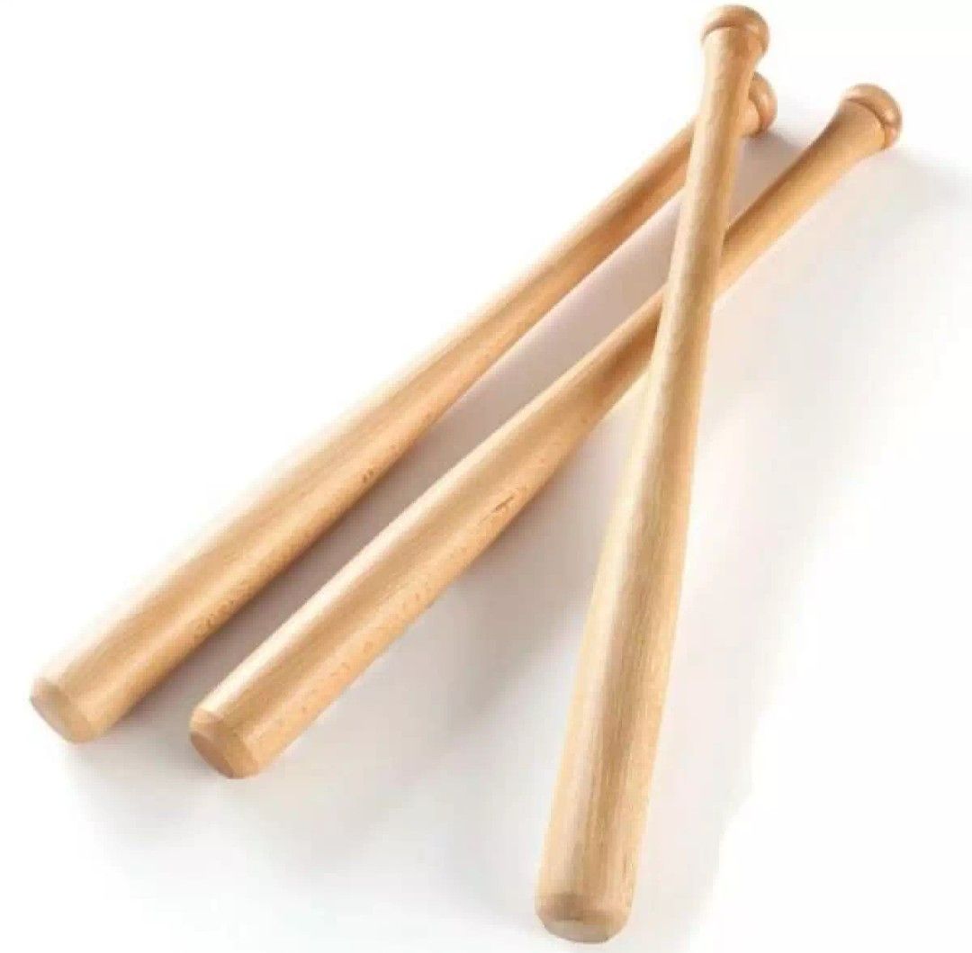 Baseball Bat Wooden for Indoor outdoor practice for kids