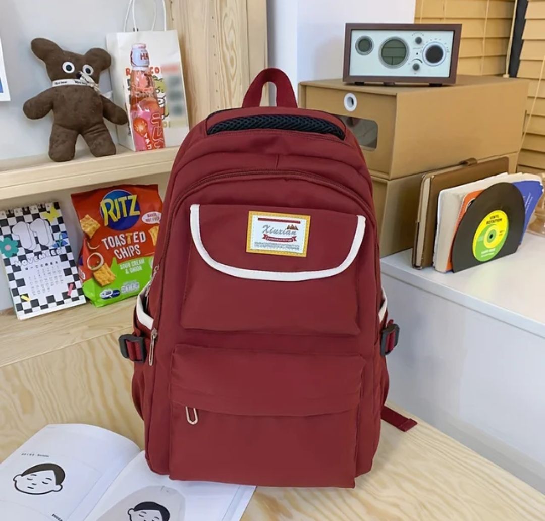 College Style Backpack Big Girls Bag