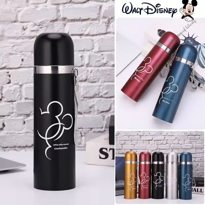 Cartoon Mouse Kids Vacuum Flask