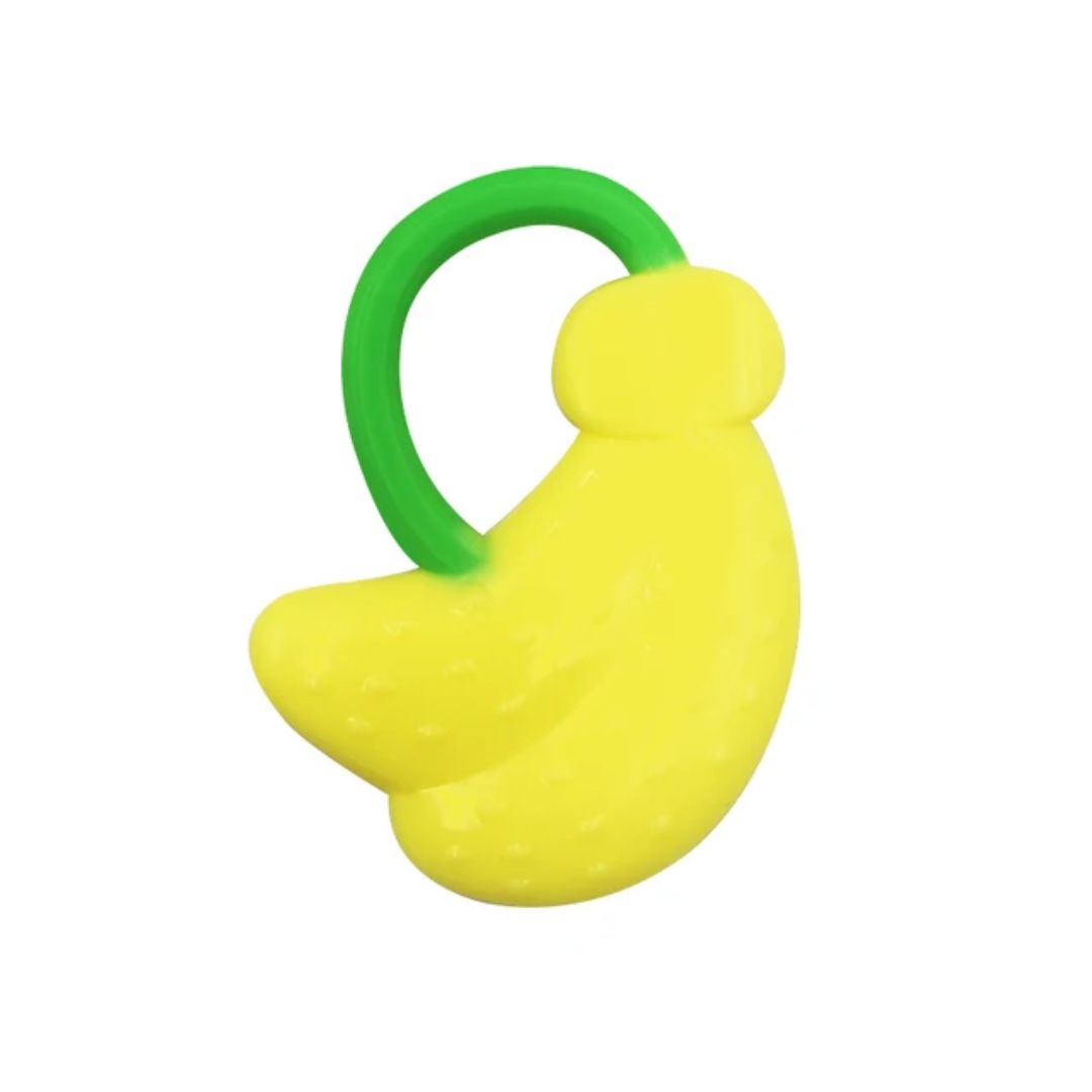 Silicone Baby Teether, Baby Teether Toy, Fruit Shape, Baby Accessories, Baby Silicone Fruit Shape Teether, Fruits Design Teether For Babies And Infants, Very Soft Fruit Shapes Design Baby Teether Silicone