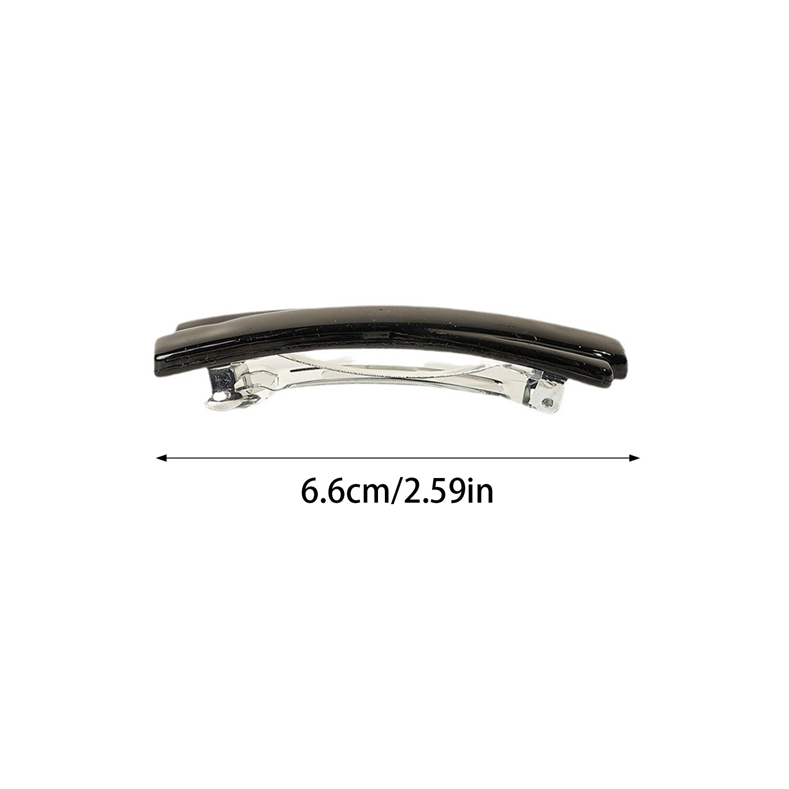 Retro Thin Hair Clips Spring French Hair Clips Duckbill Shape Barrettes Clips Spring Clips Simple Fashion Hair Accessories