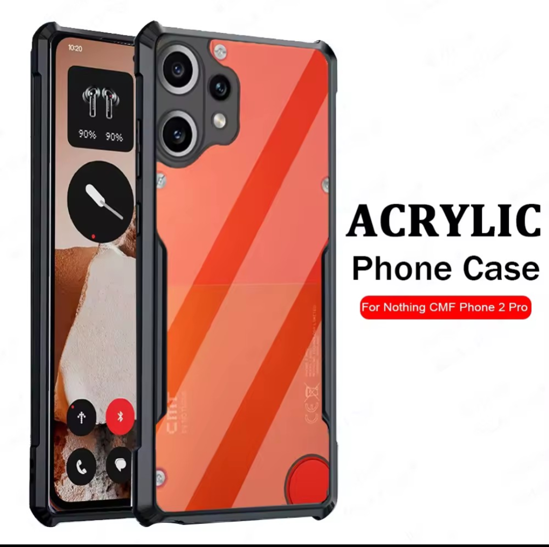 Nothing CMF Phone 2 Pro Case Crystal Clear Case Xundd Slim Anti Scratch TPU Shockproof Protective Phone Cover