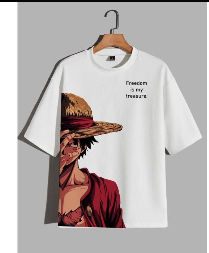 THE MOST FAMOUS ANIME "ONE PIECE" PRINTER SHIRTS