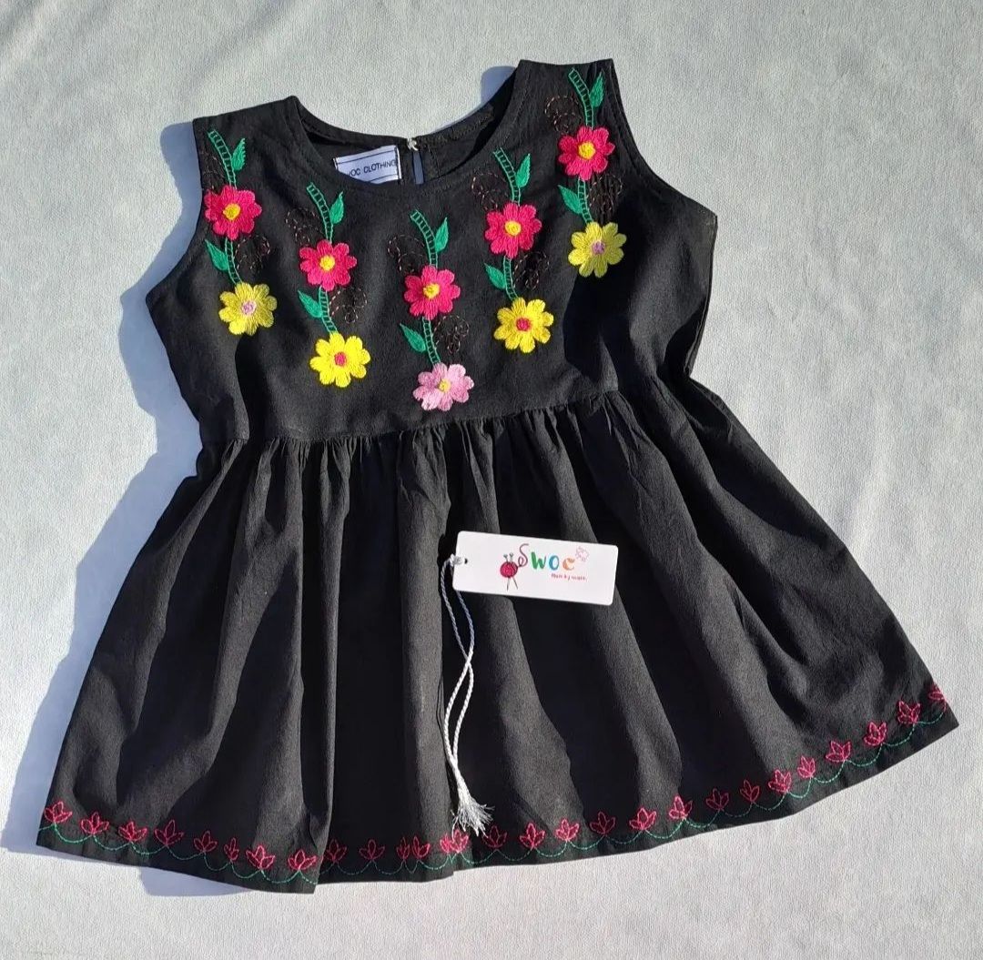 Hand work baby frock hotsell