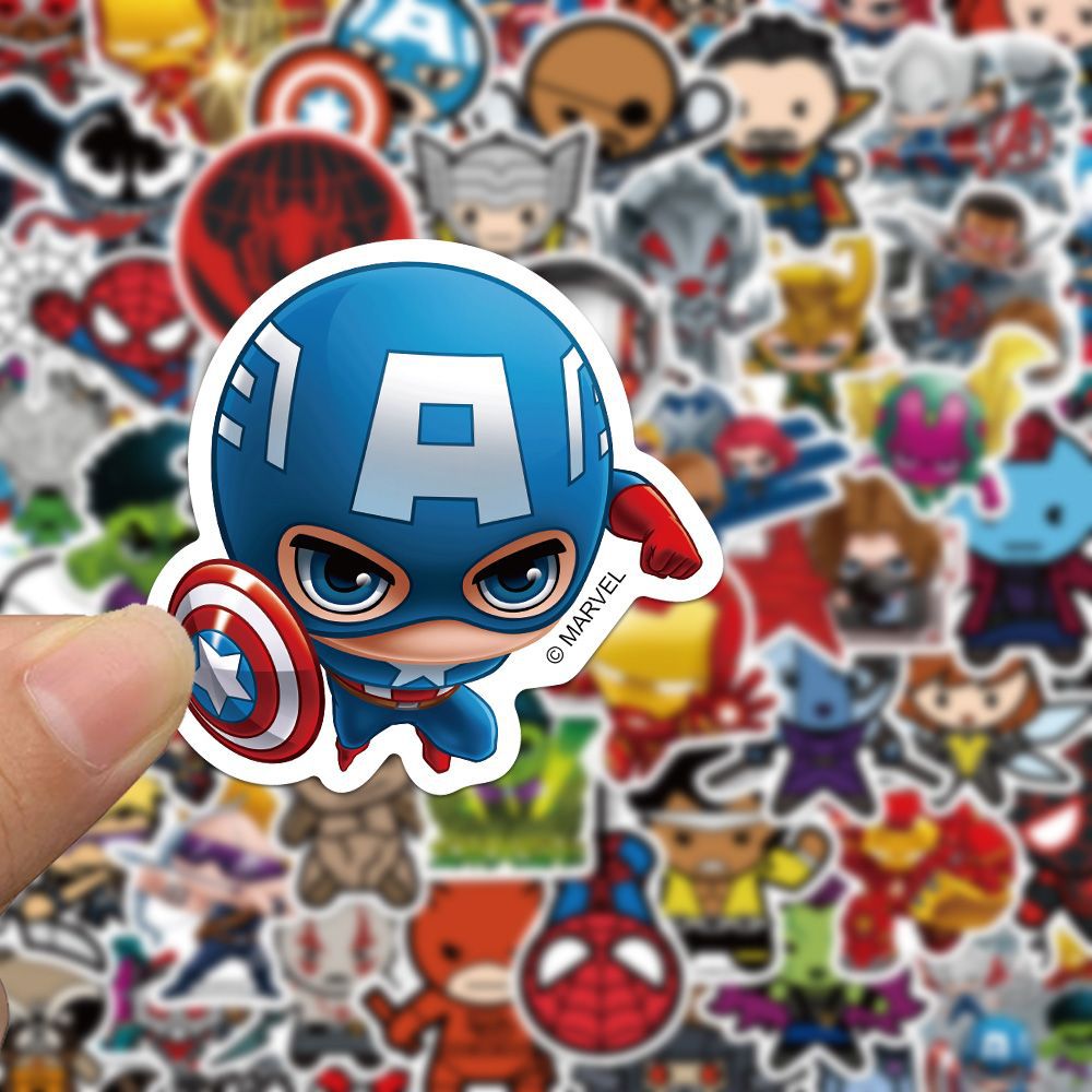 25pcs marvel avenger  mini characters stickers