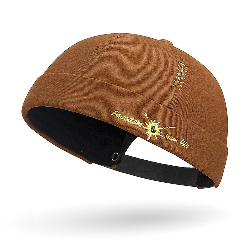 Personalized Letter Embroidery Farmer Hat - Unisex, Versatile, Trendy Hip-Hop Cap