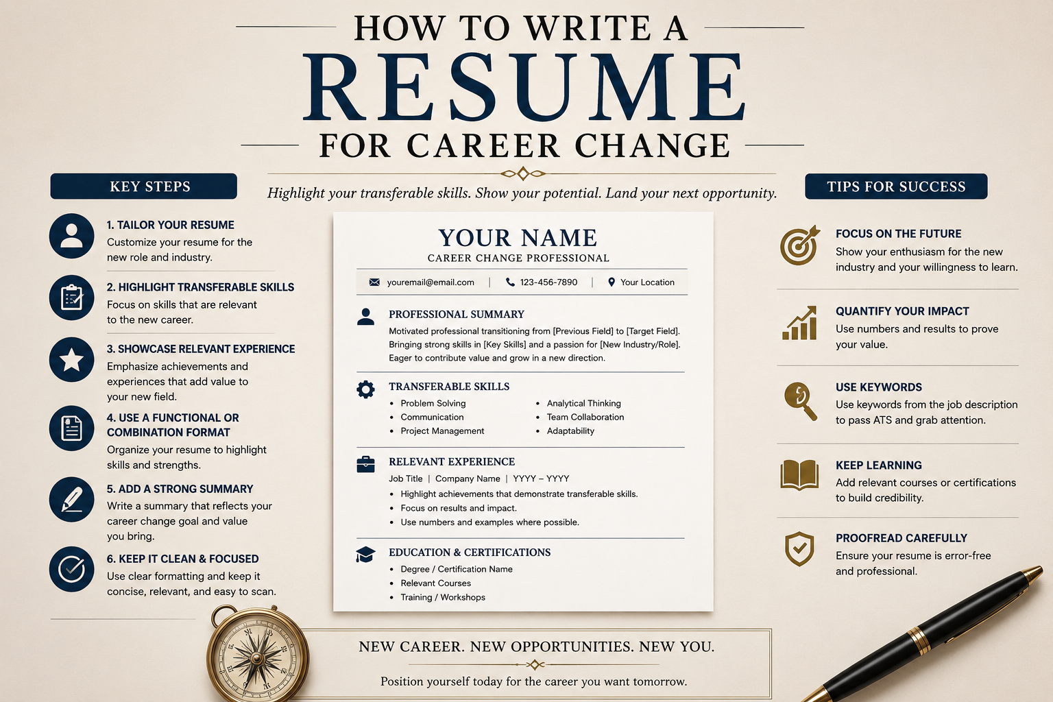 Career Change Resume