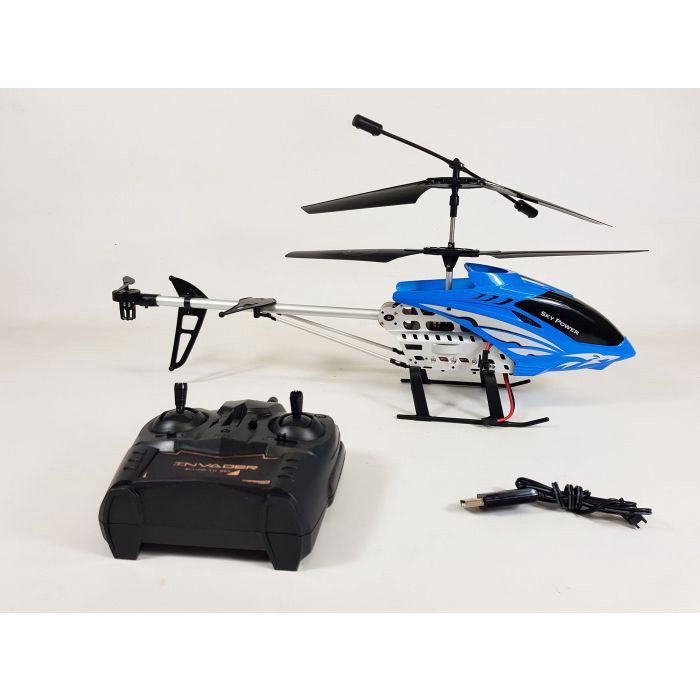 Remote Control Helicopter Big Size - Professional RC Helicopter Toy for Kids & Adults - High-Speed Helicopter Remote Control with Camera Support & 2.4G Gyro - Durable Alloy Flying Helicopters