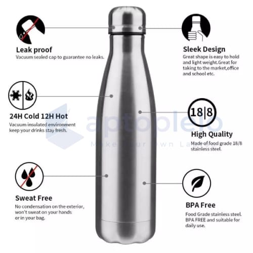 500ml Steel Camping Canteen