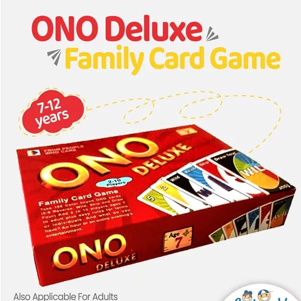 Uno Ono Cards Game Play With Family And Friends Travel And Family Gatherings Best Card Game For Kids Multicolor Classic Card Game For Entertainment Parties And Quality Time With Loved Ones
