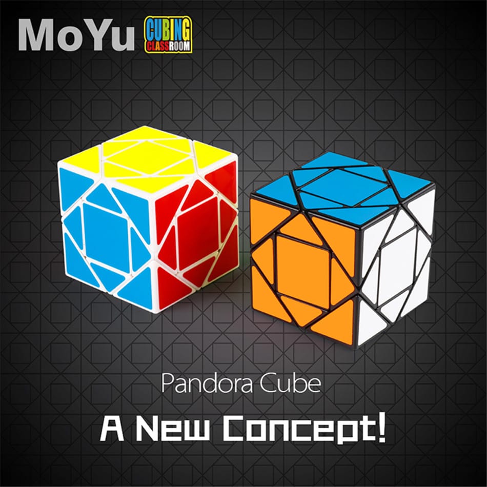 MoYu Pandora Cube 3D Shape-Shifting Puzzle | Creative IQ Brain Teaser | Stickerless Twist Puzzle Toy