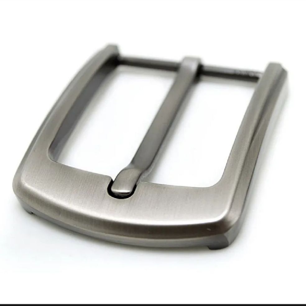 40mm Men's Casual Belt Buckle End Bar Heel Buckle Single Pin Buckles