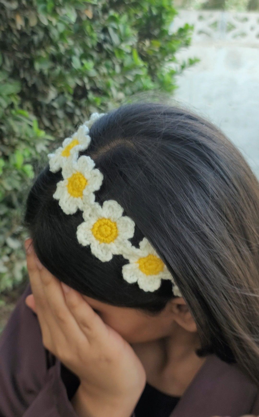 handmade crochet hair bands in different designs