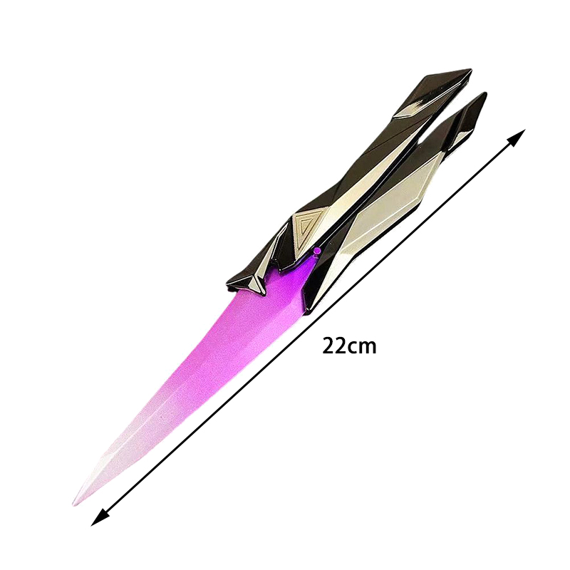 Hot Sale  Shooter Foldable Butterfly 3D Engraved Collectible Weapon Portable Melee Gear For Cosplay/Gaming Accesso