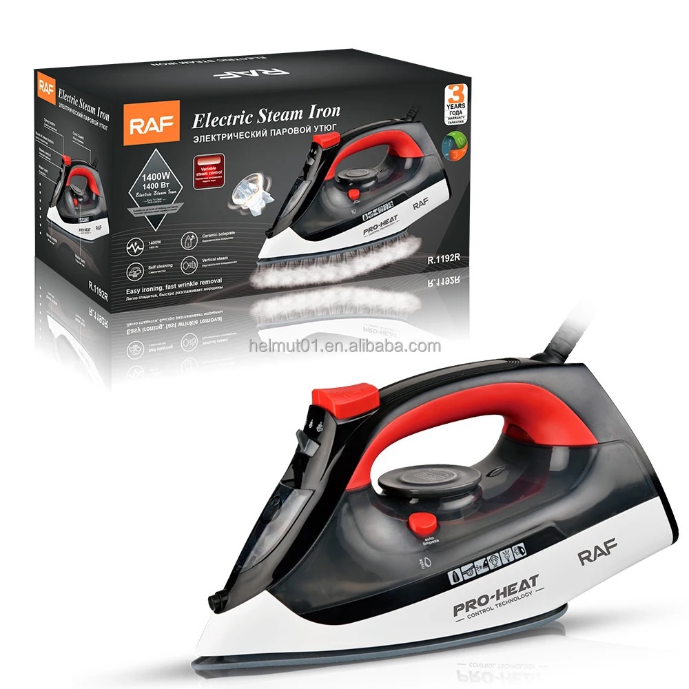 Steam light weight Iron RAF r1192 Daraz.pk