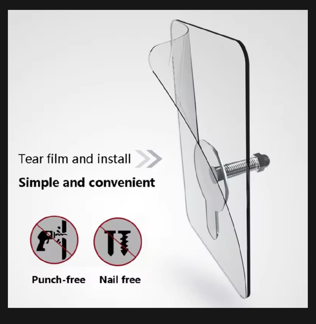 10 pcs wall mounted screw Pack 2 5 10 20 Pcs Self Adhesive Screw Hook Stickers Heavy Duty Drill and Nail Free Sticky Suct...