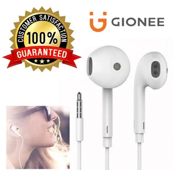 Gionee Original Gaming Earphones with High-Quality Mic and Deep Bass for PUBG, Noise-Isolating