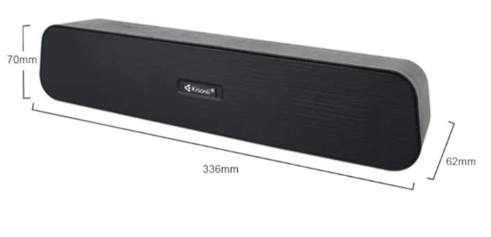 Kisonli 620 Computer Speaker Wired 2.0 Usb Speakers Digital Partable For Computer Pc Laptop PAk FF