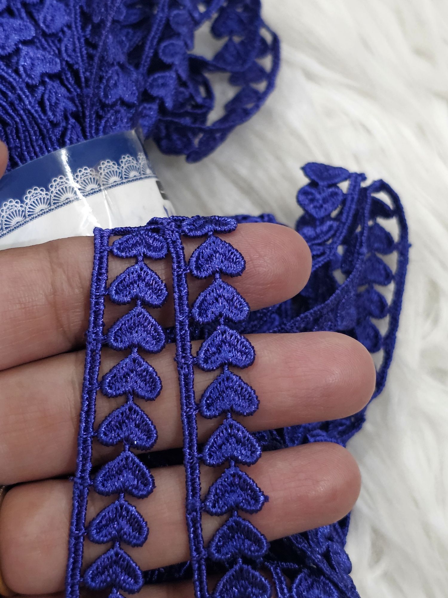 New heart shape design shuttle lace 3 yards price