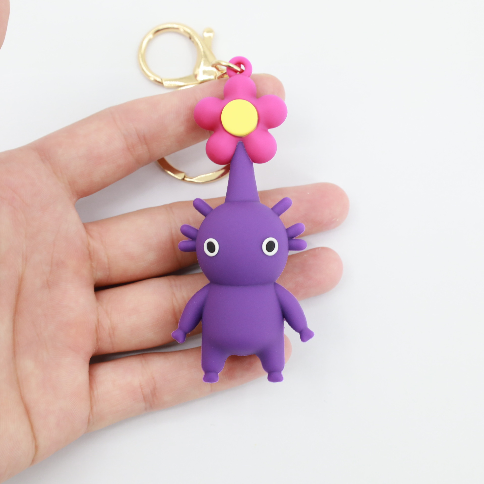 Anime Game PIKMIN Action Figure PVC Keychains Collection Model Doll Toy for Children 