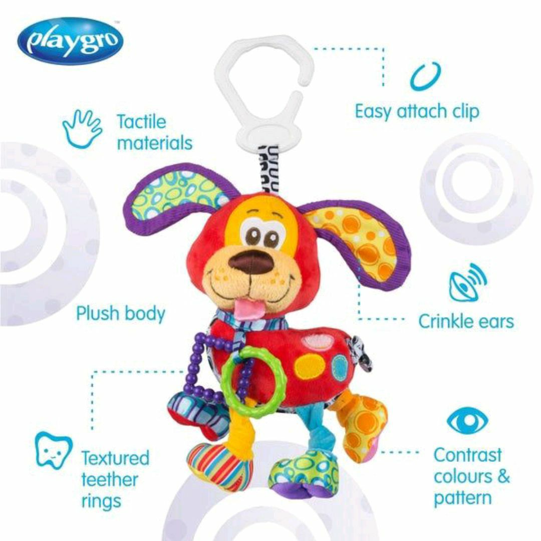 (R). Playgro Activity Friend Pooky Puppy
