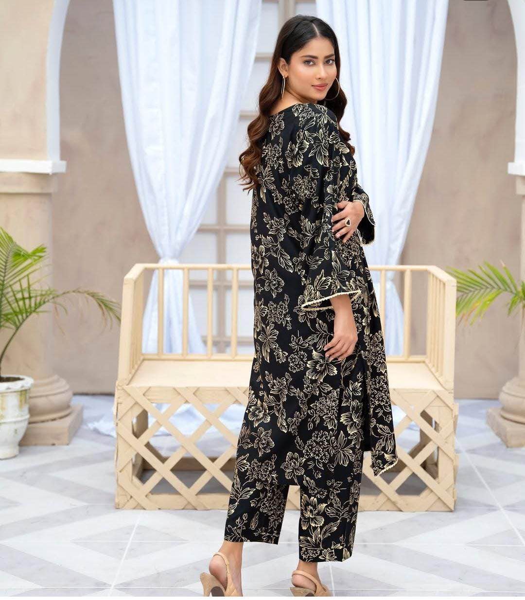 OAK Print Linen 2 Piece Set