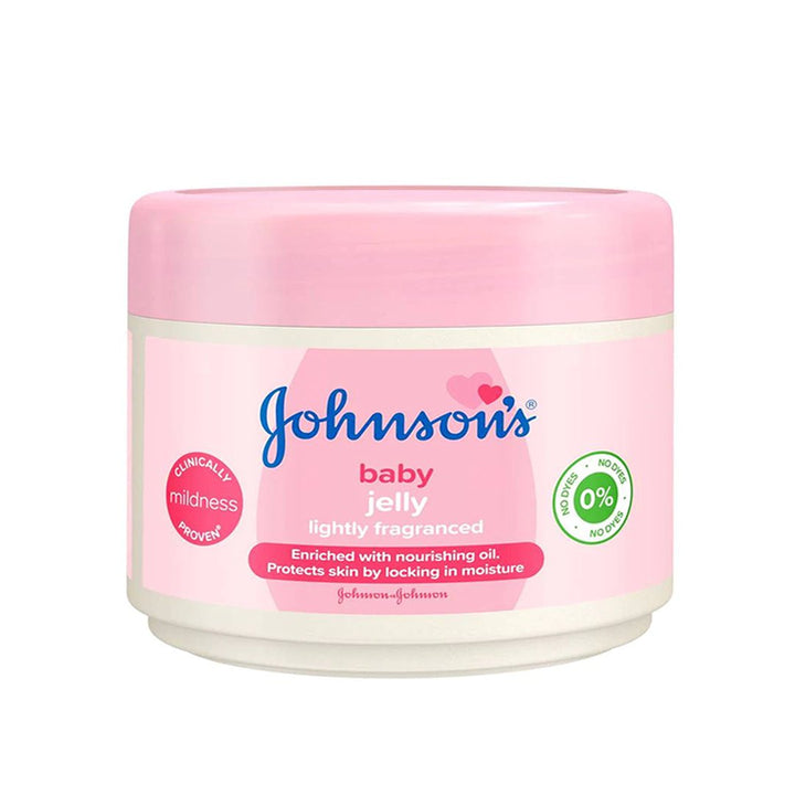 Johnsons Baby Jelly 100ml - Lightly Fragranced, Gentle Moisturizing Care for Babies
