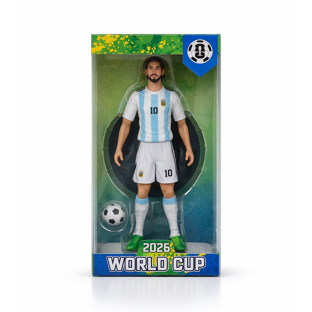 Fifa Action figure Toy Footballer Action figure Ronaldo Messi model small size