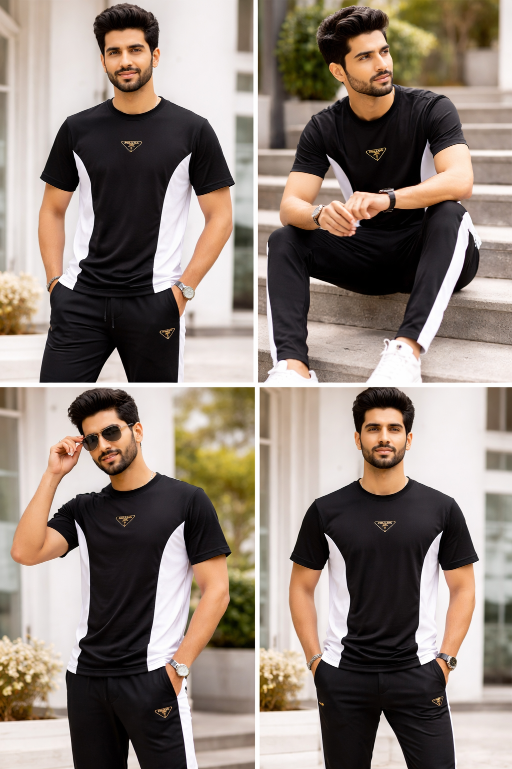 Men's Premium Active Wear TrackSuit --- 2 Stylish Colour Available