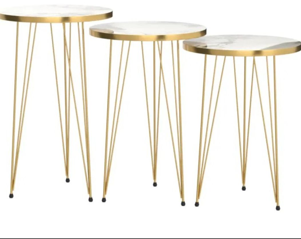 1 Pcs /  2 Pc / Set of 3 Round Coffee table/Side table/ Table for Home/Living room/office /Table by AlHafiz walls/ 100 % Authentic / For more information See Description